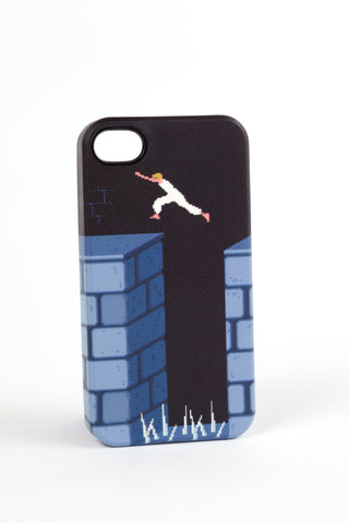 Jumping Prince of Persia case for iPhone 4/4s by Maya Pixelskaya
