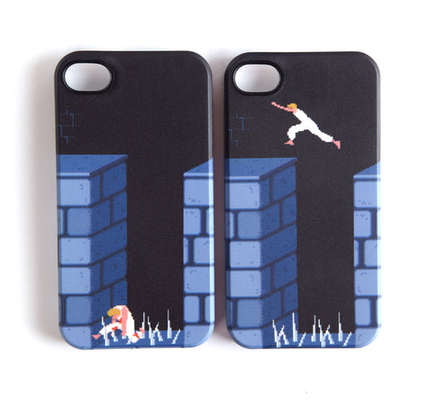 Jumping and Dead Prince of Persia case set for iPhone 4/4s by Maya Pixelskaya
